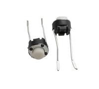 10-100Pcs 6 * 6 * 5mm Tactile DIP Switch 6x6x5mm Momentary Push Button Switches 2Pin ON/OFF Keys Tact Switch Accessories IDGTTLDF(100Pcs)