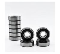 10/100pcs 608 ZZ 2RS 8 * 22 * 7mm 608ZZ 2Z 608RS ABEC 7 Bearings 8 Mm Inner Bore Roller Skate Skateboard Lubricated Wheel Bearing(608 2RS,100Pcs)