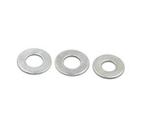 10/100pcs DIN125 Zinc-plated Steel Flat Washer M2 .5 M3 M4 M5 M6 M8 M10 M12 M14 M16(100pcs M2)