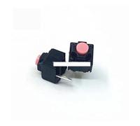 10-100PCS HUANO Mute Button 6 * 6 * 7.3 Silent Switch Wireless Wired Button Switch 6X6X7.3MM IDGTTLDF(10 million Pink,50PCS)