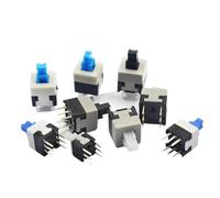 10-100PCS/LOT 5.8x5.8 7x7 8x8 8.5x8.5mm 6 Pin Button Switches(5.8x5.8mm,10PCS_UNLOCK)