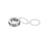 10/100pcs M3 to M40 Stainless steel Flat Washer Ultra thin gasket High precision Adjusting gasket thickness 0.1mm to 1mm(M10x16 20pcs,1mm Thickness)