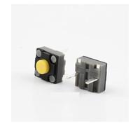 10-100Pcs Mute button 6 * 6 * 4.3/7.3/9.5mm square Silent switch button Tact Switch 6x6x4.3MM 6x6x7.3MM 6x6x9.5MM IDGTTLDF(4.3H,50PCS)