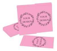 10-100pcs Personalised Full-Color Printed Paper Bag, Custom Photo, Text, Logo 5x7ln Kraft Treat Bags for Candy, Biscuits, Wedding Favours, Birthday Party, Candy Buffet and Envelope Decoration (Pink)
