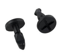 10-100PCS Rivet Retainer Clip Car Engine Compartment Cover Plate Screw Clips For Porsche For Cayenne 2003 2004 2005 2006 2007 2008 2009 2010 95557271000(100X)