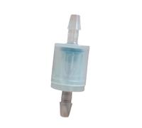 10~100PCS Safe Pressure Reduce Check Valve PP Plastic Non-Return one Way for Water air pvdf O3 Spring 1/8 3/16 1/4(CSDV2,10 Pieces)