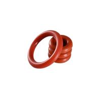 10-100Pcs Thickness CS 1mm 2mm 3.1mm Washers Red Silicone VMQ Gasket Food Grade Sealing Waterproof Insulated Rubber Silicon o-rings(10Pcs,OD 18mm CS1.5mm)