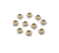 10-100Pcs UFL Seat U.FL IPX SMT Connector .FL-R-SMT RF Coaxial Connectors SMD Male Socket MINI Card Antenna Pedestal(10Pcs)