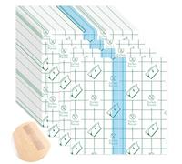 10 * 10Cm 50Pcs,Second Skin Tattoo Cover,Tattoo Aftercare Waterproof Bandage,Tattoo Waterproof Bandage,Transparent Waterproof Adhesive Bandage Tape,Waterproof Tattoo Cover for Swimming,Tattoo Tape