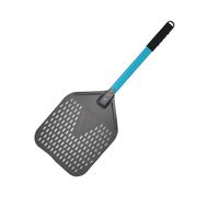 10 11 12 13 14 Inch Pizza Peel Perforated Shovel Turning Paddle for Oven Turning Peel Kitchen Tools Nonstick Pizza Baking(12 inch 70cm Gold)