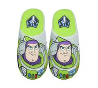 (10-11 UK Child) Disney Mule Slippers (Boys Green)