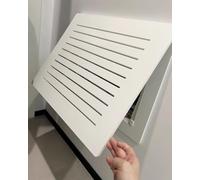 10 12 16 18 20 24 in Fuse Box Cover Cabinet, Breathable Hide Electrical Breaker Panel Flip-up, Decorative Wall Distribution Box Cover Plate(20x16in/50x40cm)