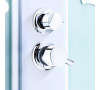 10/12.5/14.5cm Brass Shower Valve Cartridge 4-Way Diverter for Bathtubs Thick Handle Core Valve Ideal for Shower Cabin Replacement