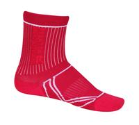 (10-12 Child UK, Cherry Pink/White) Regatta Great Outdoors Childrens/Kids 2 Season Coolmax Trek & Trail Socks