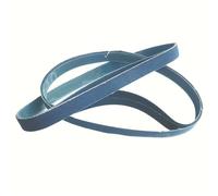 10/12 Pieces 10x330mm Sanding Belts Fused Alumina Zirconia 3/8"x13" Sander Belts 4-Option Grit 40 | 60 | 80 | 120,10Pcs 40 Grits,HFA,001