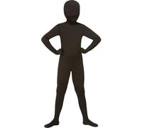 (10-12 Years, Black) Smiffys Childrens/Kids Skin Suit Costume