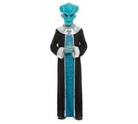(10-12 Years, Blue) Smiffys Childrens/Kids Alien Costume Set