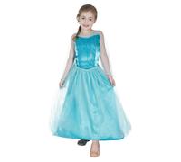 (10-12 Years, Blue) Smiffys Girls Ice Queen Costume Set