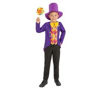 (10-12 Years, Purple) Smiffys Childrens/Kids Candy Costume Set