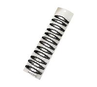 10/12PCS Black Snap Hair Clips Barrettes For Women Simple Sweet Headdress Barrette Kid Accessorie Clips Waterdrop R9Y4 Hair
