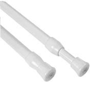 10-13mm Lightweight Extendable White Net Tension Rod (91cm-152cm)