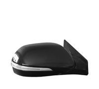 10/14-PIN Electric Folding Floor Lamp Memory Rearview Mirror Assembly (Lens Without Blind Spot） For Hyundai For SANTA FE 2015-2018 Wing Door Mirror(10Line Black R1 A)