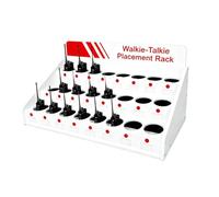 10/15/16/24-Slot Desktop Walkie-Talkie Storage Rack, Universal Walkie-Talkie Charging and Storage Rack for Security, Warehousing, Construction, Outdoor Use(24hole)