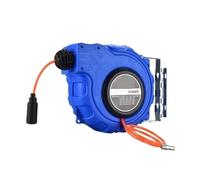 10/15/20M Automotive Air Hose Reel Pneumatic PU Tube Automatic Retractable Telescopic Drum PU10x6.5 8x12 Smart Slow Retract(10M,Clamping Tube 8X12)