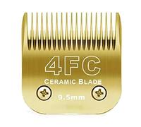 10/15/4FC/5FC/7FC/ Black Detachable Clipper Blade ，Compatible for Wahl，Compatible for km,Compatible for Andis,Compatible for Oster, A5 Clippers(Golden/9.5mm)
