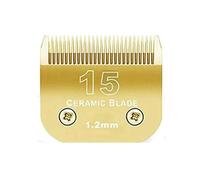 10/15/4FC/5FC/7FC/ Black Detachable Clipper Blade ，Compatible for Wahl，Compatible for km,Compatible for Andis,Compatible for Oster, A5 Clippers(Golden/1.2mm)