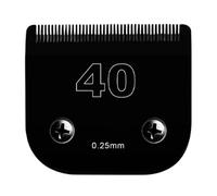 10/15/4FC/5FC/7FC/ Black Detachable Clipper Blade ，Compatible for Wahl，Compatible for km,Compatible for Andis,Compatible for Oster, A5 Clippers(Black/0.25mm)