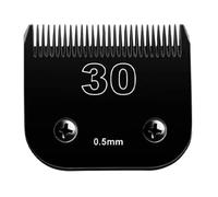 10/15/4FC/5FC/7FC/ Black Detachable Clipper Blade ，Compatible for Wahl，Compatible for km,Compatible for Andis,Compatible for Oster, A5 Clippers(Black/0.5mm)