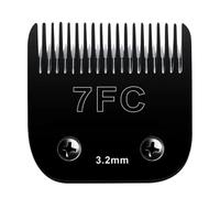 10/15/4FC/5FC/7FC/ Black Detachable Clipper Blade ，Compatible for Wahl，Compatible for km,Compatible for Andis,Compatible for Oster, A5 Clippers(Black/3.2mm)