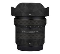 10-18 F 2.8 Camera Lens Sticker for Sigma 10-18mm F2.8 fit for Sony for Fujifilm X Mount Coat Wraps Film Protector Vinyl Decal Skin(Triangle Black)
