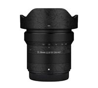 10-18 F 2.8 Camera Lens Sticker for Sigma 10-18mm F2.8 fit for Sony for Fujifilm X Mount Coat Wraps Film Protector Vinyl Decal Skin(Splash Ultra Black)