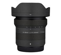 10-18 F 2.8 Camera Lens Sticker for Sigma 10-18mm F2.8 fit for Sony for Fujifilm X Mount Coat Wraps Film Protector Vinyl Decal Skin(Leather Black)