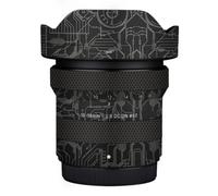 10-18 F 2.8 Camera Lens Sticker for Sigma 10-18mm F2.8 fit for Sony for Fujifilm X Mount Coat Wraps Film Protector Vinyl Decal Skin(Circuit Titanium)