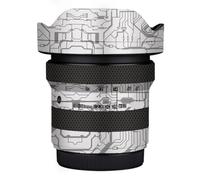 10-18 F 2.8 Camera Lens Sticker for Sigma 10-18mm F2.8 fit for Sony for Fujifilm X Mount Coat Wraps Film Protector Vinyl Decal Skin(Circuit White)