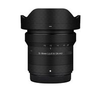10-18 F 2.8 Camera Lens Sticker for Sigma 10-18mm F2.8 fit for Sony for Fujifilm X Mount Coat Wraps Film Protector Vinyl Decal Skin(Armor Fiber Black)
