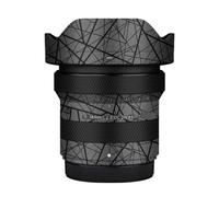10-18 F 2.8 Camera Lens Sticker for Sigma 10-18mm F2.8 fit for Sony for Fujifilm X Mount Coat Wraps Film Protector Vinyl Decal Skin(Cross Gray)