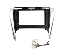 10.1Inch Car Radio Fascias Android MP5 Stereo Player 2 Din Head Unit Panel Dash Frame For Toyota For Camry 2012-2014 QAQMHVCVB(B a Set)