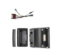 10.1INCH Radio Fascias Android Stereo Frame Player 2 Din Head Unit Panel Dash With Cable For MAZDA 2 For DEMIO 2002-2007 QAQMHVCVB(WITH CABLE)