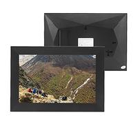 10.1inch WiFi HD Digital Picture Frame, 16GB Digital Photo Frame 1280x800 IPS Touch Screen, Share Photos Via APP, Display Picture Videos for Living Room, Office(Black) Double the comfort