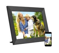 10.1Inwifi Digital Photo Frame, 1280X800 Ips Lcd Touchscreen Digital Picture Frame Built In 16Gb Memory, Photo Sharing Via App,Gift For Families&Friends (Black)