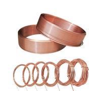 10-1M Pure Copper Wire T2 Copper Coil Conductive Copper Wire, Superfine Copper Wire, Line Bare 0.5 0.8 1.0 1.5 2.0 2.5 3.0mm (5, 0.5mm)