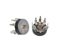 【10-1PCS】Straight Angle Radio Potentiometer RV12MM B10K B103 B503 B50K Power Amplifier Volume Potentiometer With Switch(Cabriole leg B50K,5PCS)