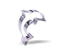 10.2 cm Dolphin Cookie Cutter - Stainless Steel