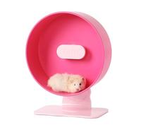 10.2 Inch Hamster Silent Wheel Double Bearing Quiet Small Animal Running Exercise Wheel Adjustable Height for Syrian Dwarf Hamsters Gerbils Rats or Others