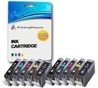 10 (2 SETS) Compatible Printer Ink Cartridges for Pixma iP4200 iP4300 iP4500 iP5200 iP5300 MP500 MP530 MP600 MP600R MP610 MP800 MP810 MP830 MP960 MP970 | PGI-5BK CLI-8BK CLI-8C CLI-8M CLI-8Y