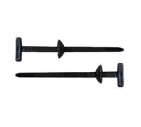 10/20/30/40pcs Nylon Cable Tie Buckle Auto Fastener Screw Replacement Clip Car Fender Trunk Engine Guard Panel Wire Management Secure(NO4 (40Pcs))